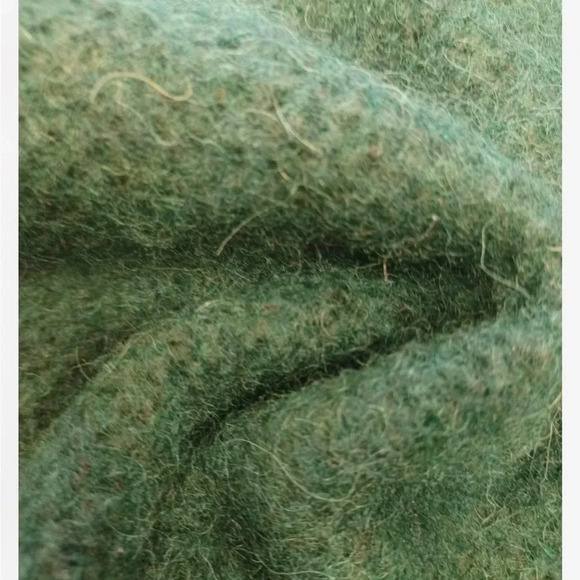 COS Alpaca Wool & Yak Fur Green Turtleneck Size Small - Picture 9 of 9